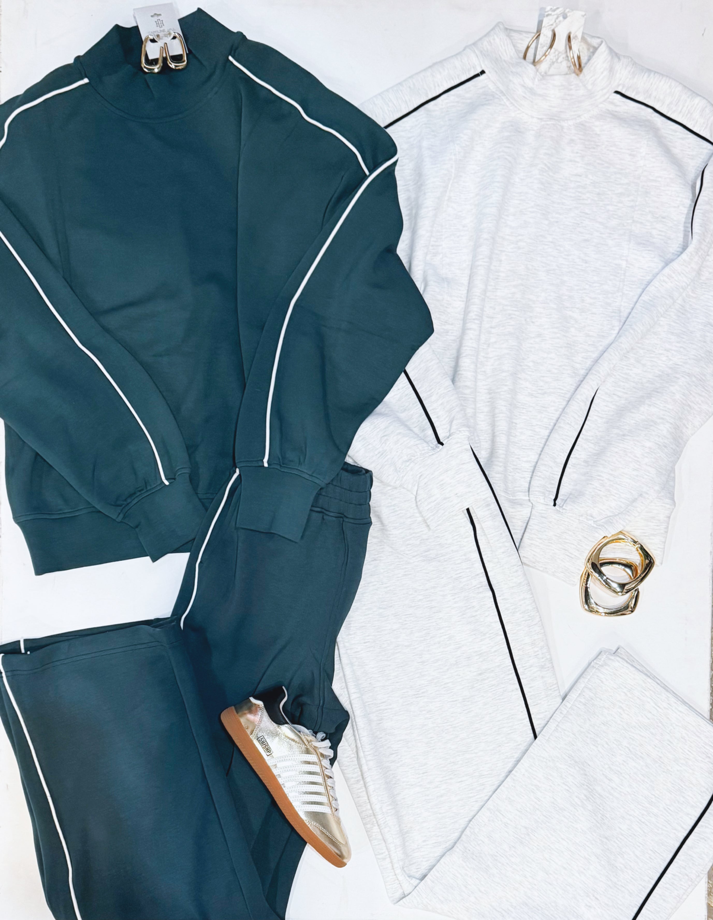 FINISH LINE JOGGER SET (FOREST)