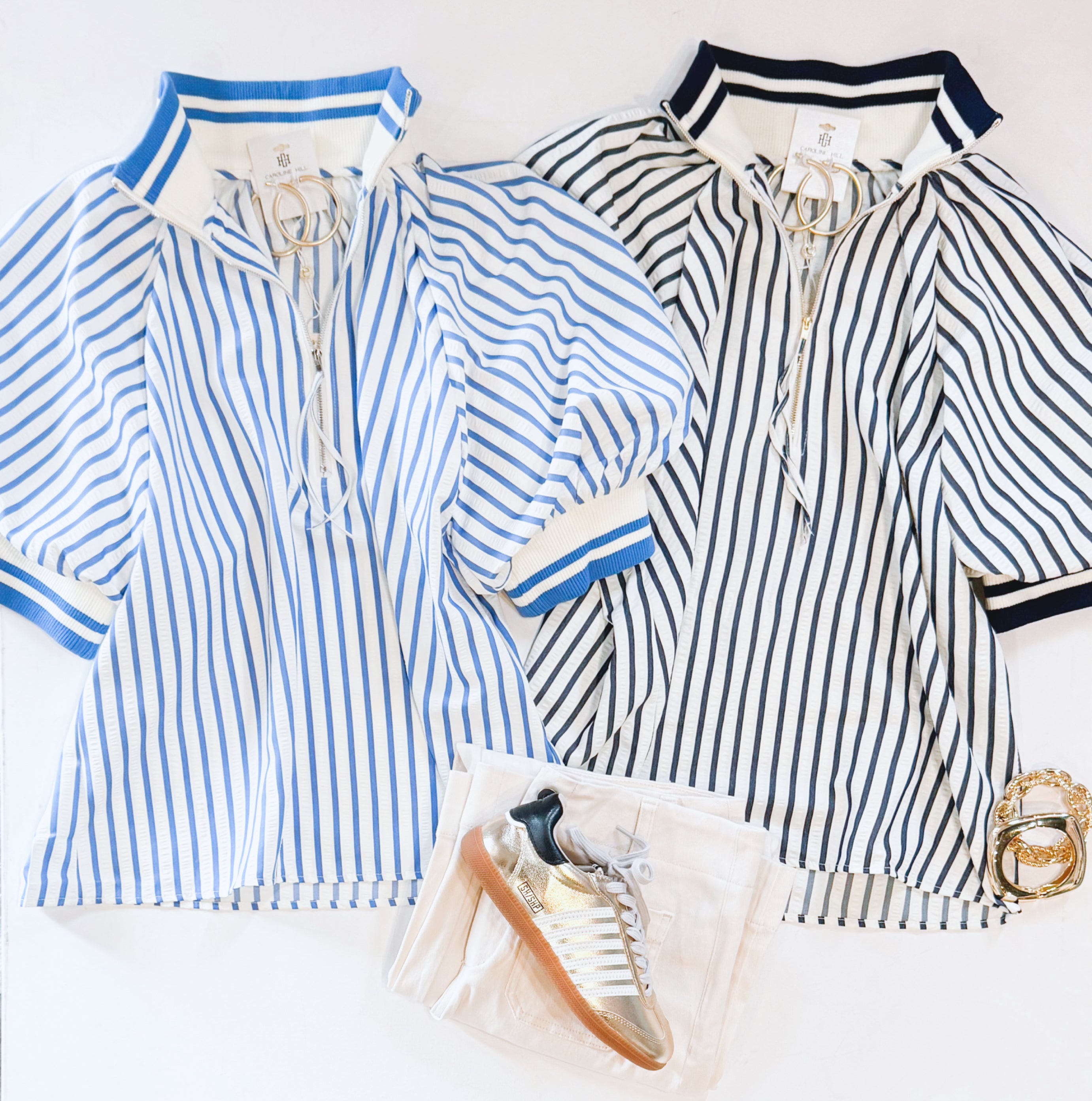 NEW RULES HALF ZIP (NAVY)