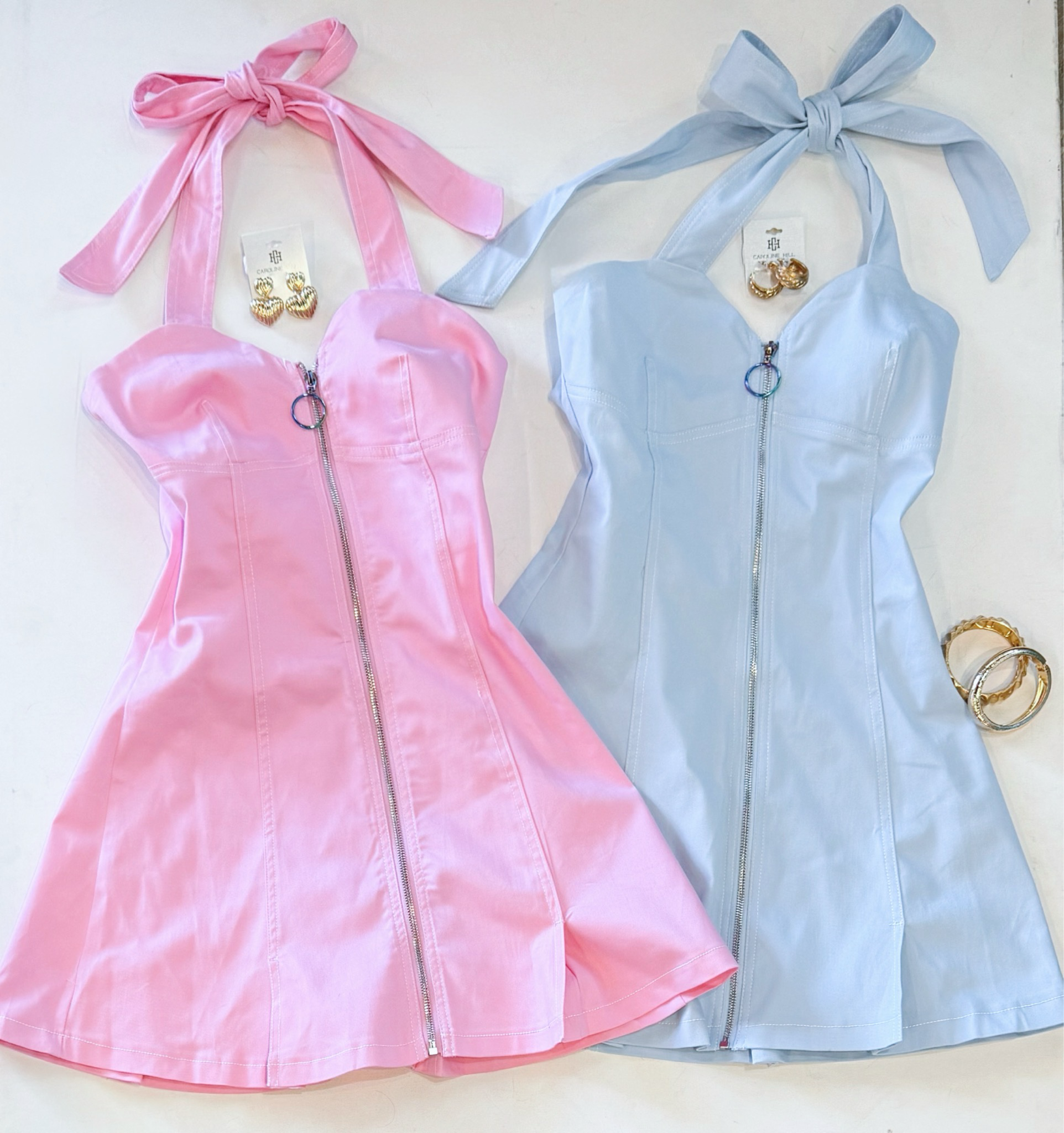 Sarah Sweetheart Dress (Candy Pink)