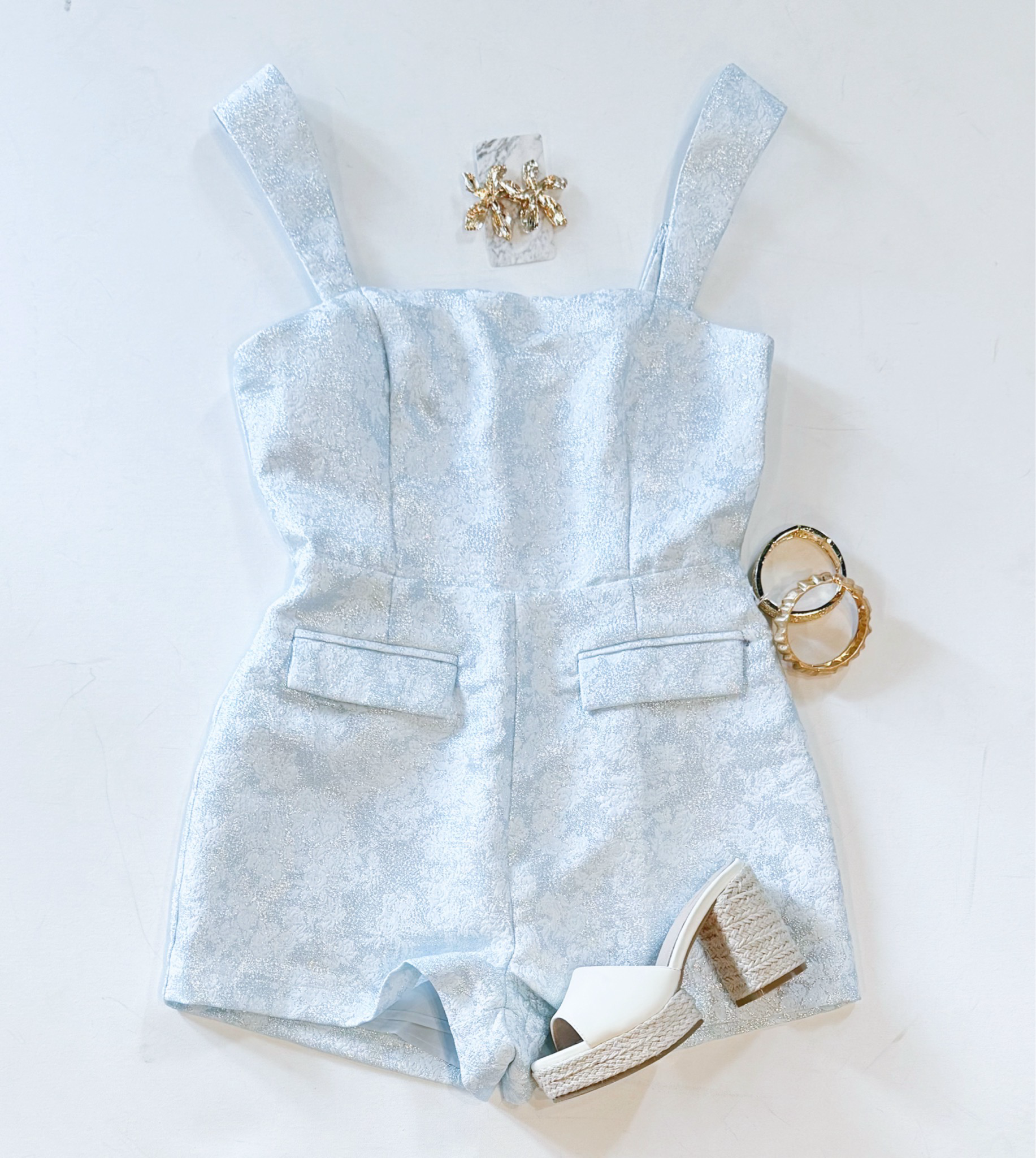 Cocktail Shimmer Romper