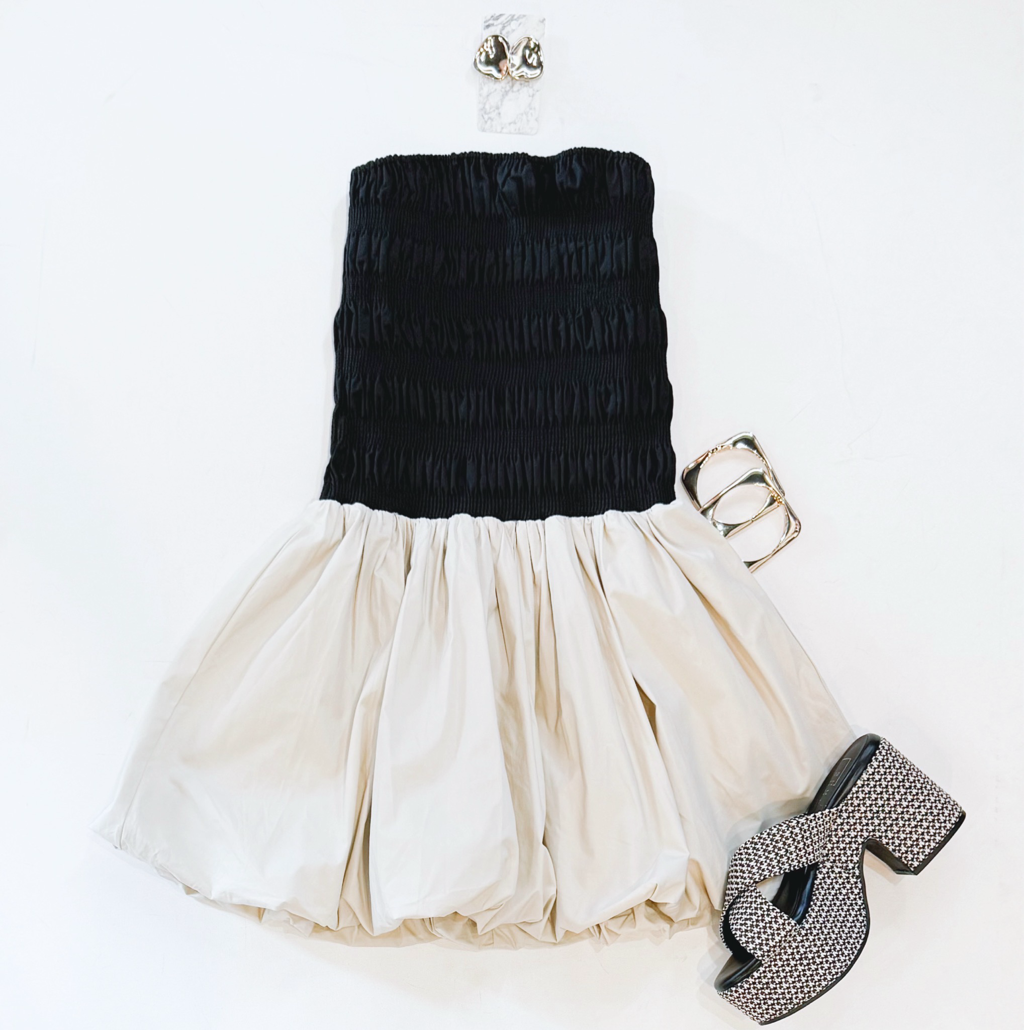 Poppy Smocked Bubble Dress