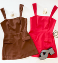Adeline Romper (Cocoa)