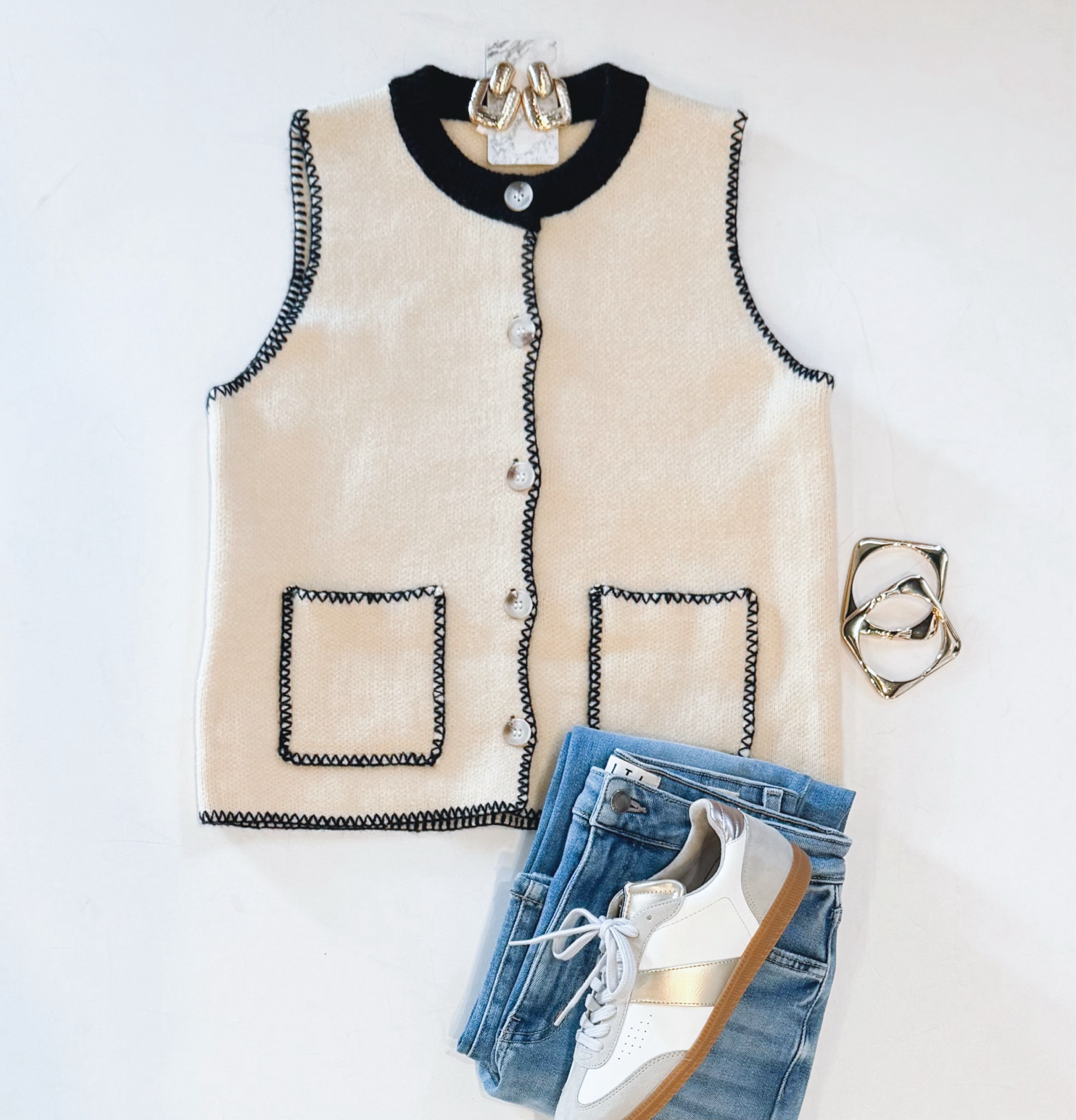 Smarty Pants Sleeveless Knit