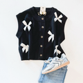 Frills Bow Cardi