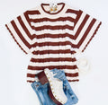 CHOCOHOLIC SCALLOP KNIT