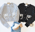 Riding Lessons Cardi (Black)