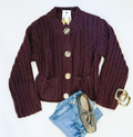 Plum Pudding Yarn Knit