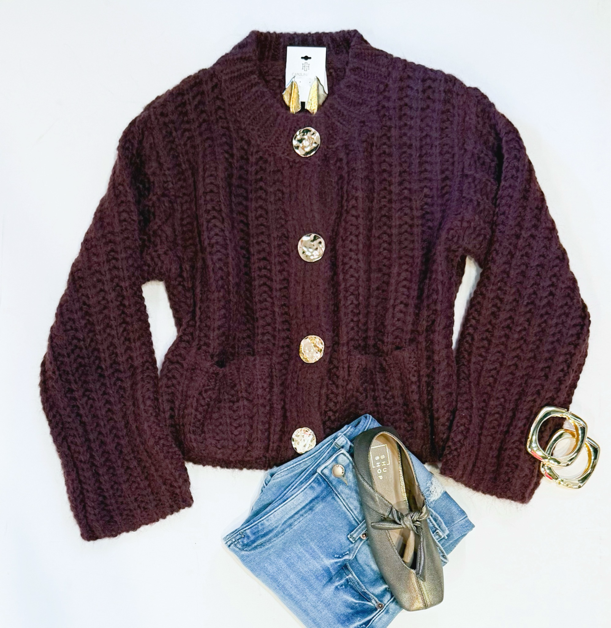 Plum Pudding Yarn Knit