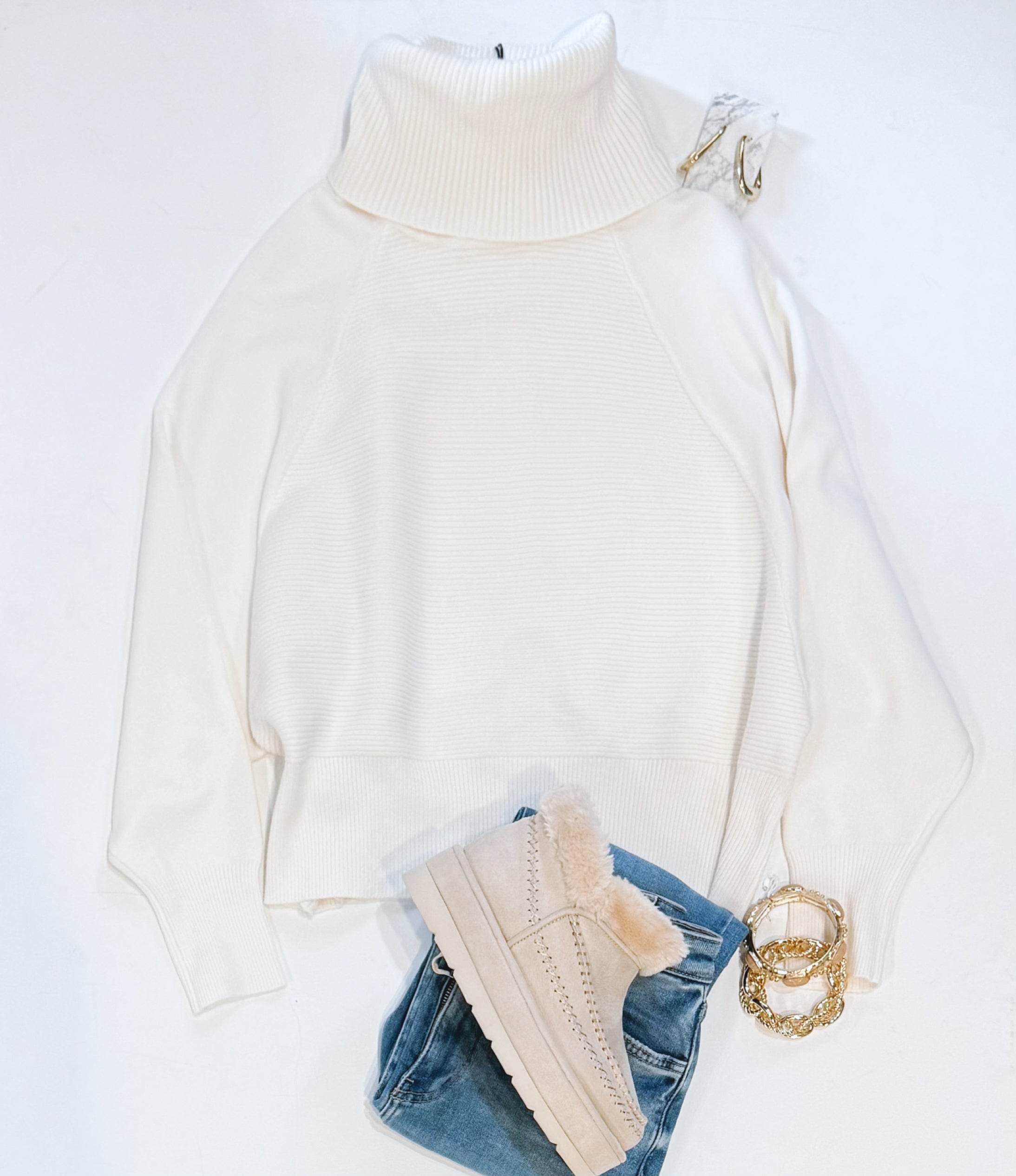 WINTER CHIC DOLMAN SWEATER