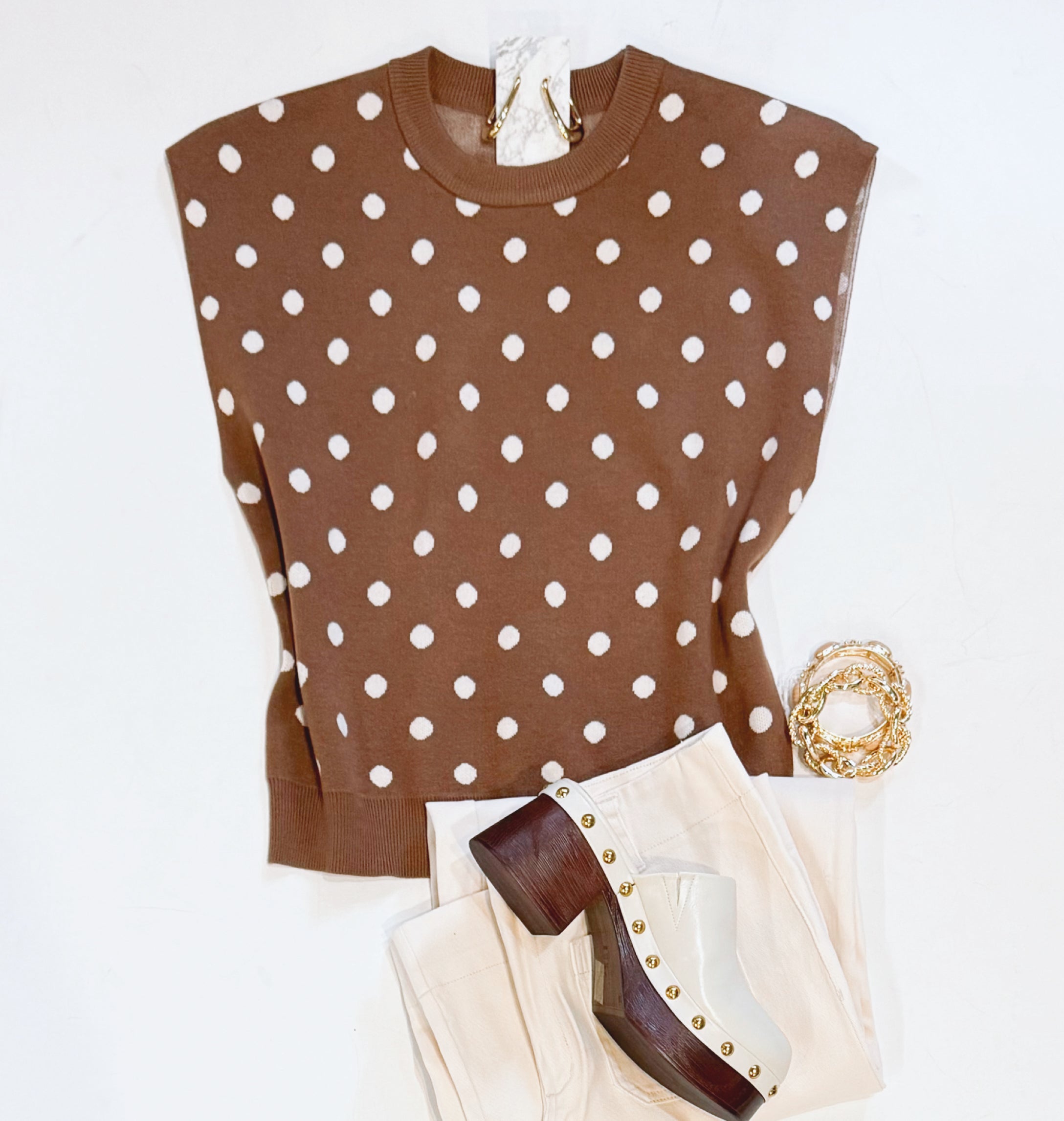 GINGER DOTTED KNIT