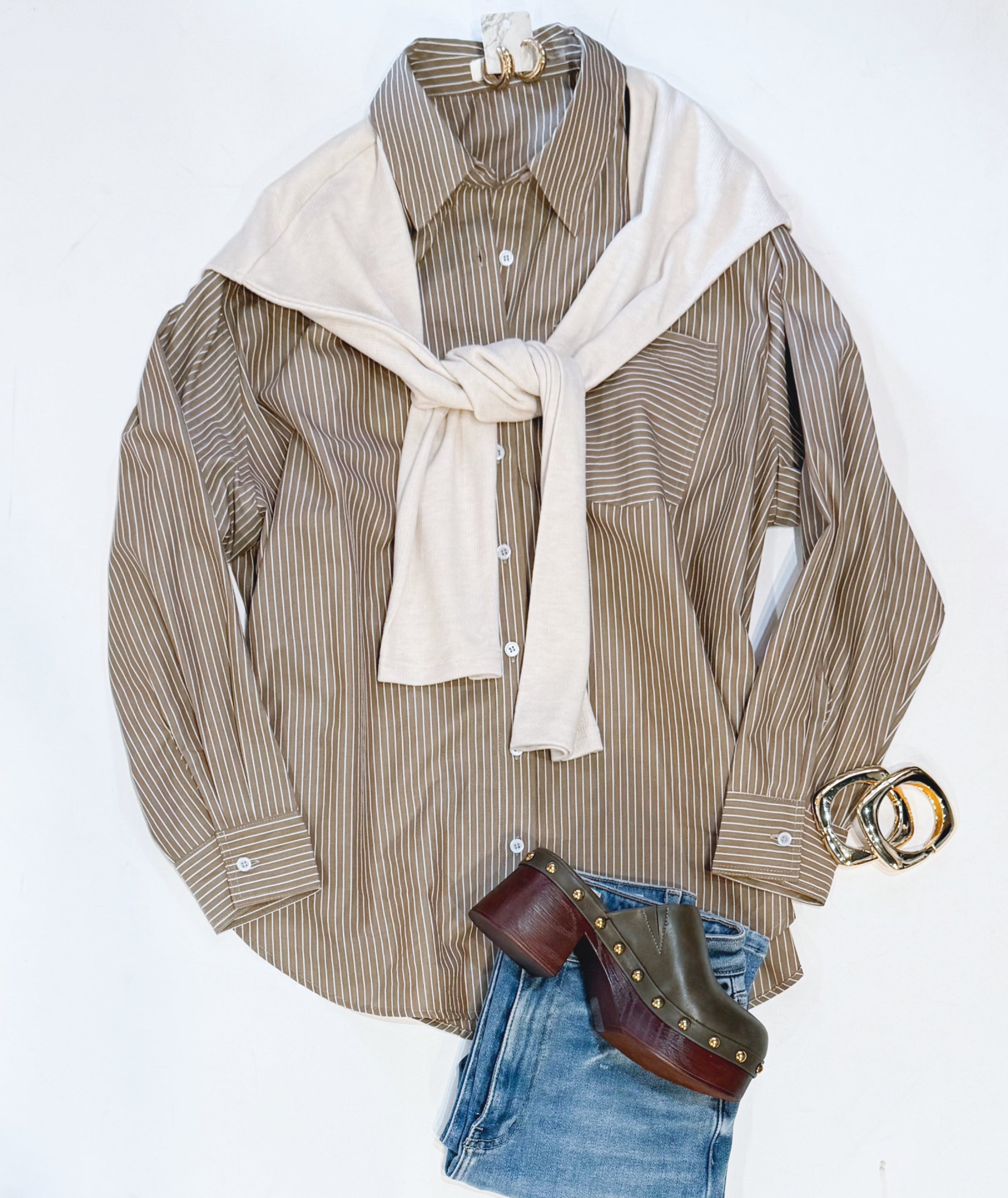 HAMPTONS OVERSIZED BUTTONDOWN