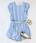 Seaside Stripe Skirt Set