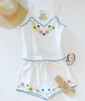 PLAYA EMBROIDERED SET