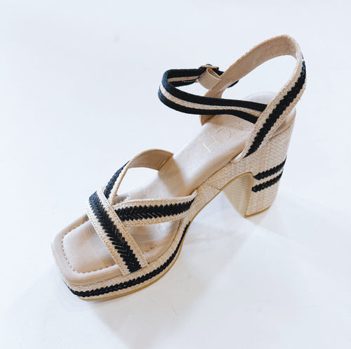 ADELAIDE RAFFIA PLATFORM