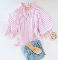 CANDY STRIPE BUTTONDOWN