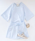 BLUE SKIES SKORT SET