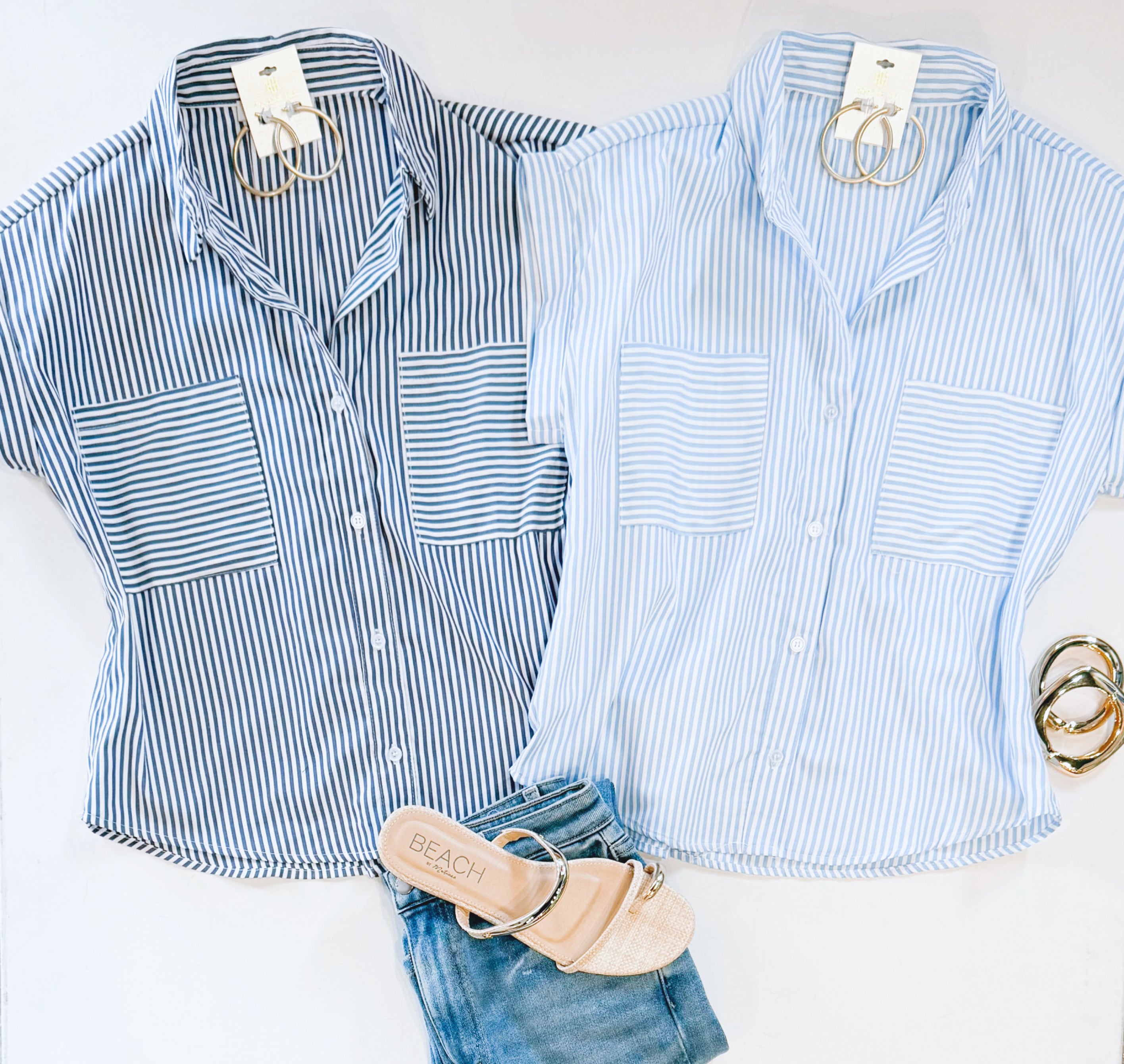 WEEKENDER BUTTONDOWN (BLUE)