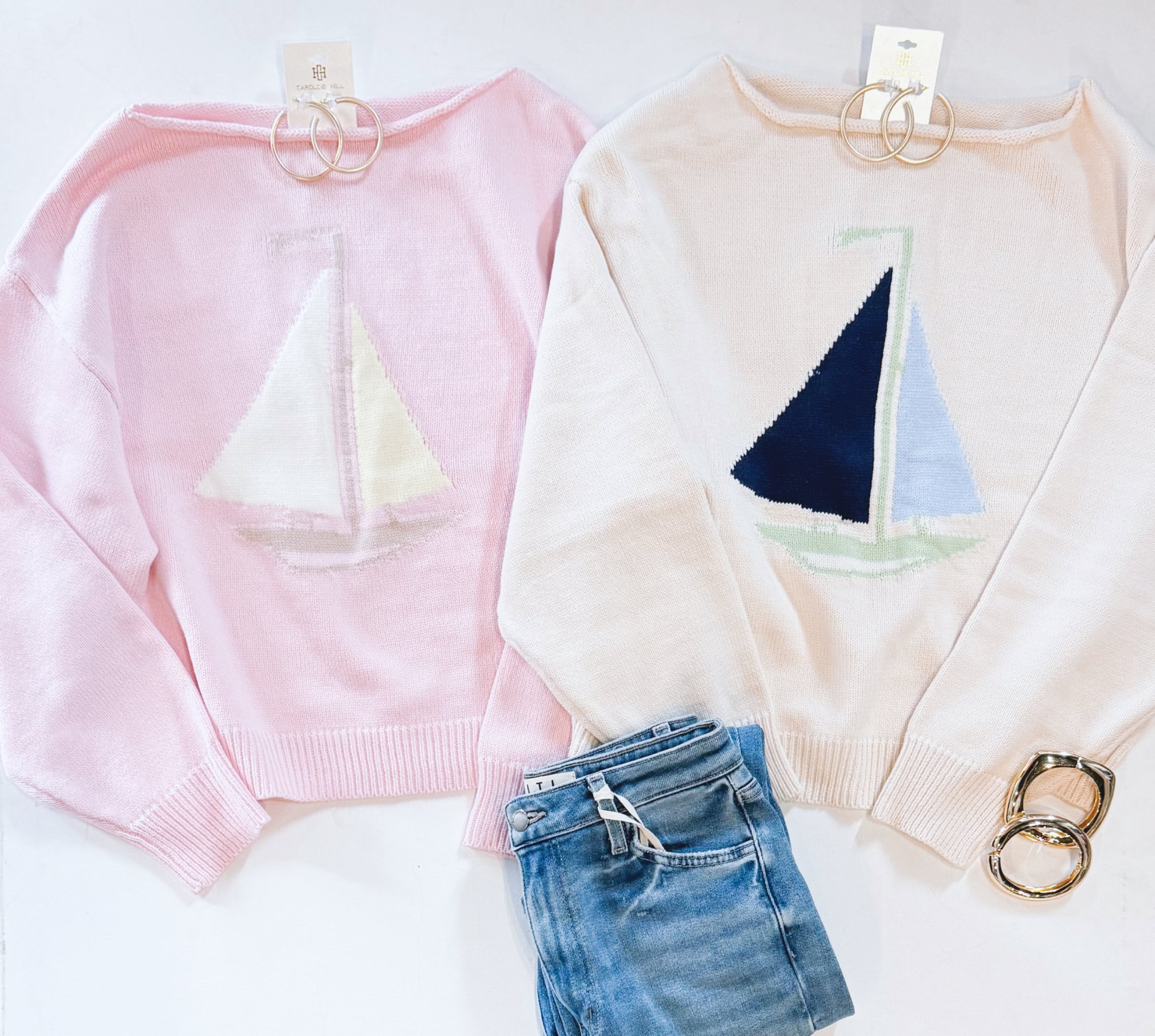 DOCKSIDE SAILOR KNIT (PINK)