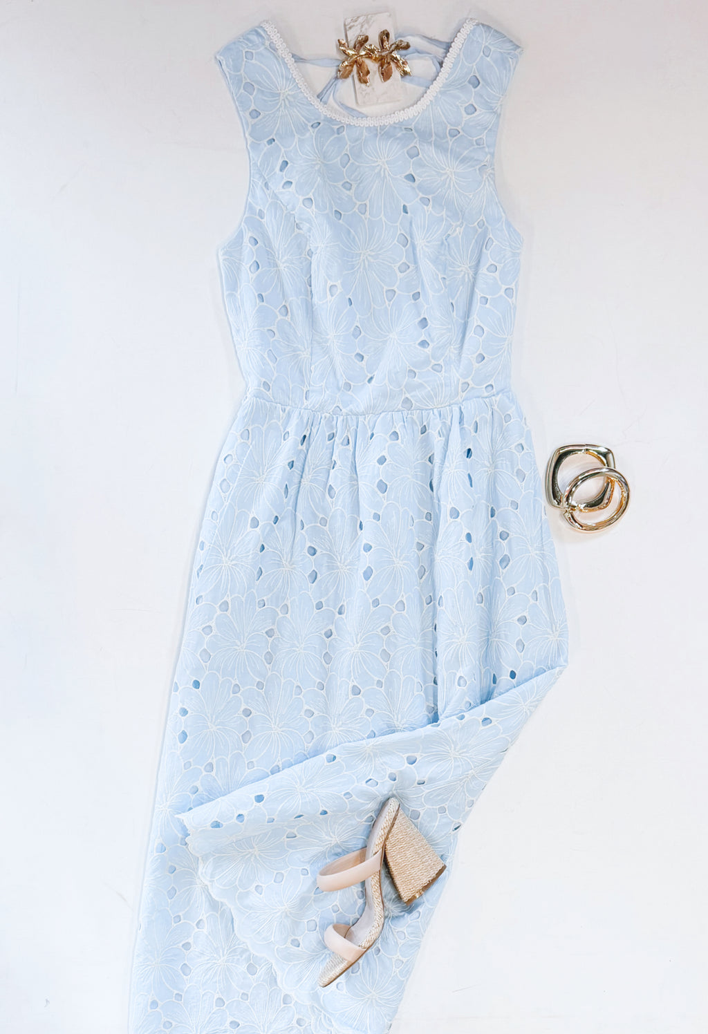 GARDEN PARTY MIDI DRESS