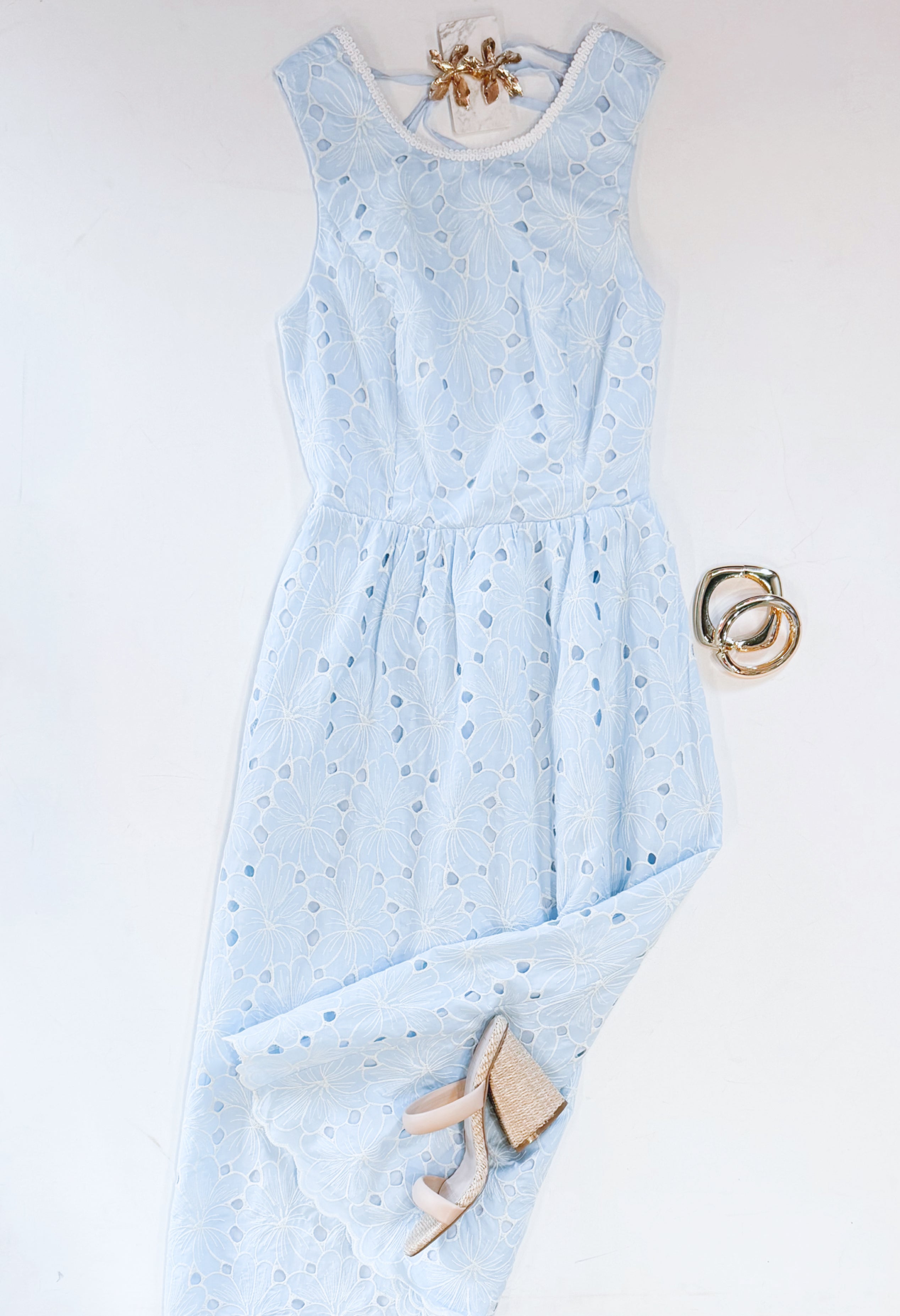 GARDEN PARTY MIDI DRESS