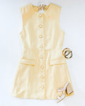 LEMON CUSTARD BOARDROOM DRESS