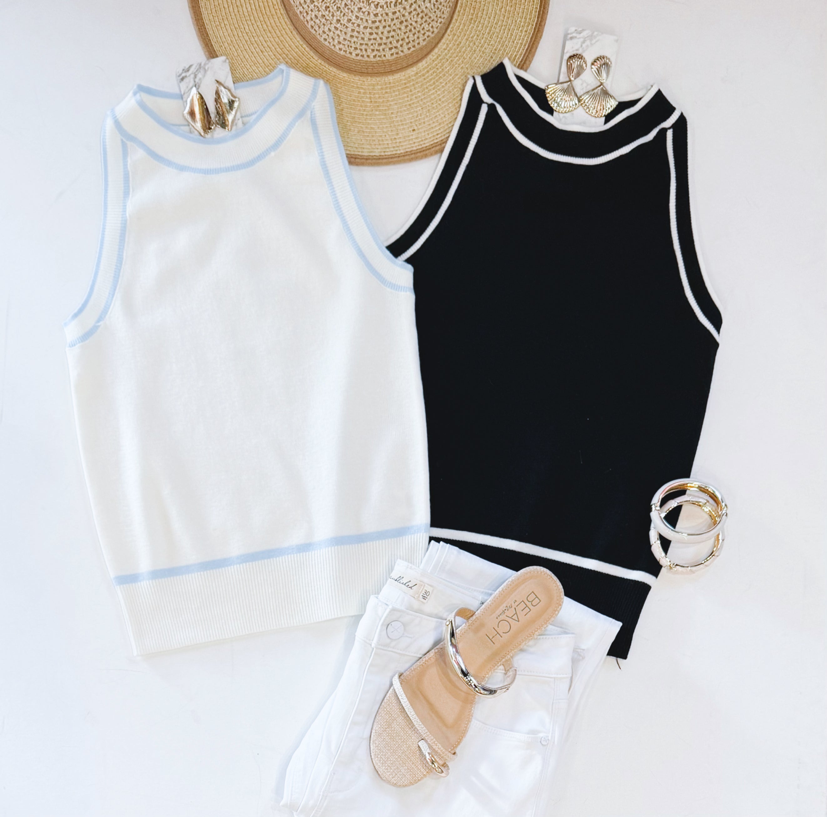 SEACREST SPRING KNIT (BLACK)