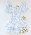 SOUTHERN BELLE ROSETTE DRESS