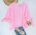 LITTLE MOMENTS STRIPE BLOUSE