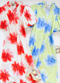 IN BLOOM MIDI DRESS (LIME)