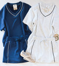 CARPOOL SKORT SET (NAVY)
