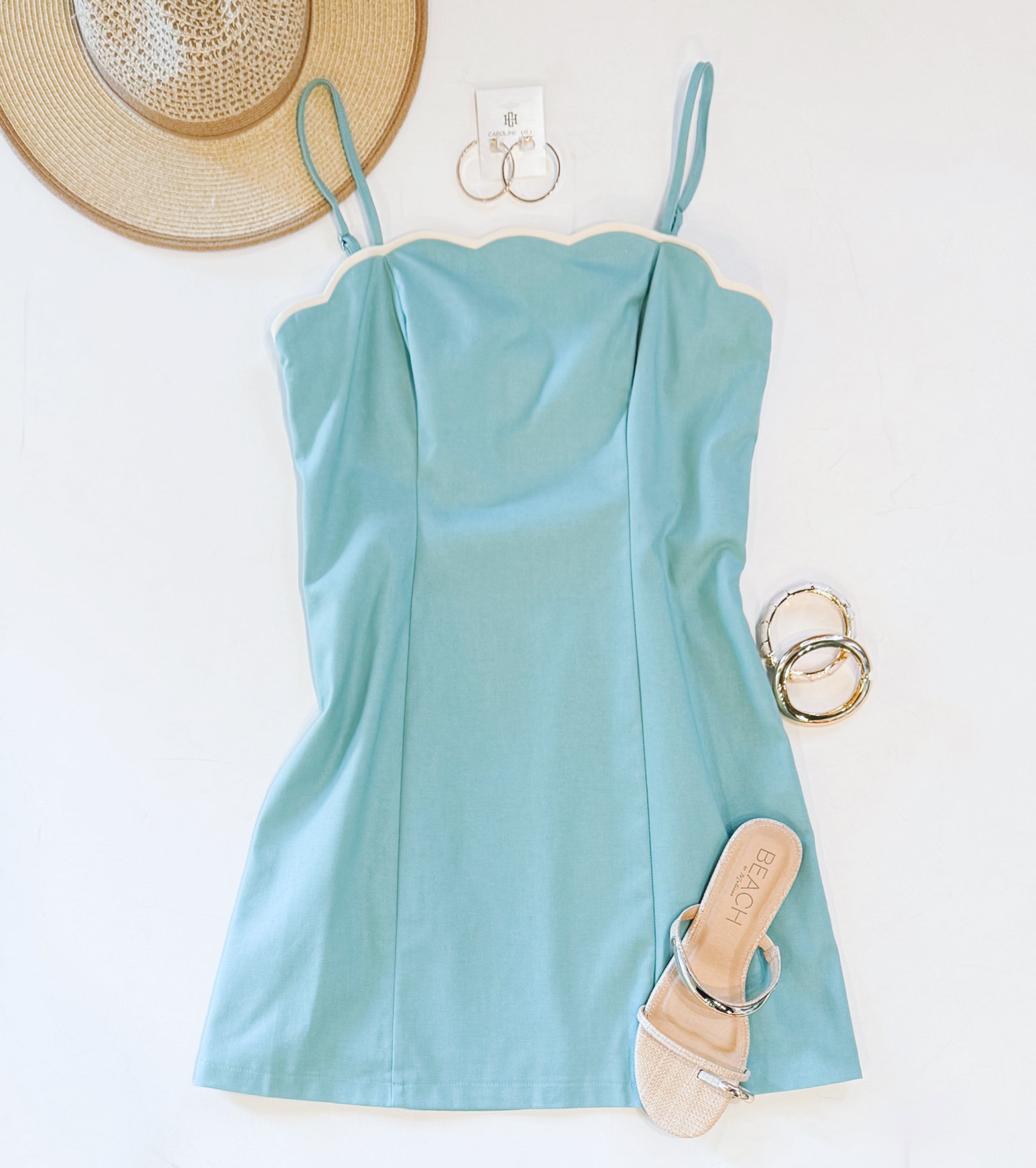 SEA SHORE SCALLOP DRESS