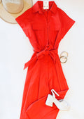 CALIENTE ANKLE DRESS