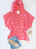 POOLSIDE STRIPE PULLOVER