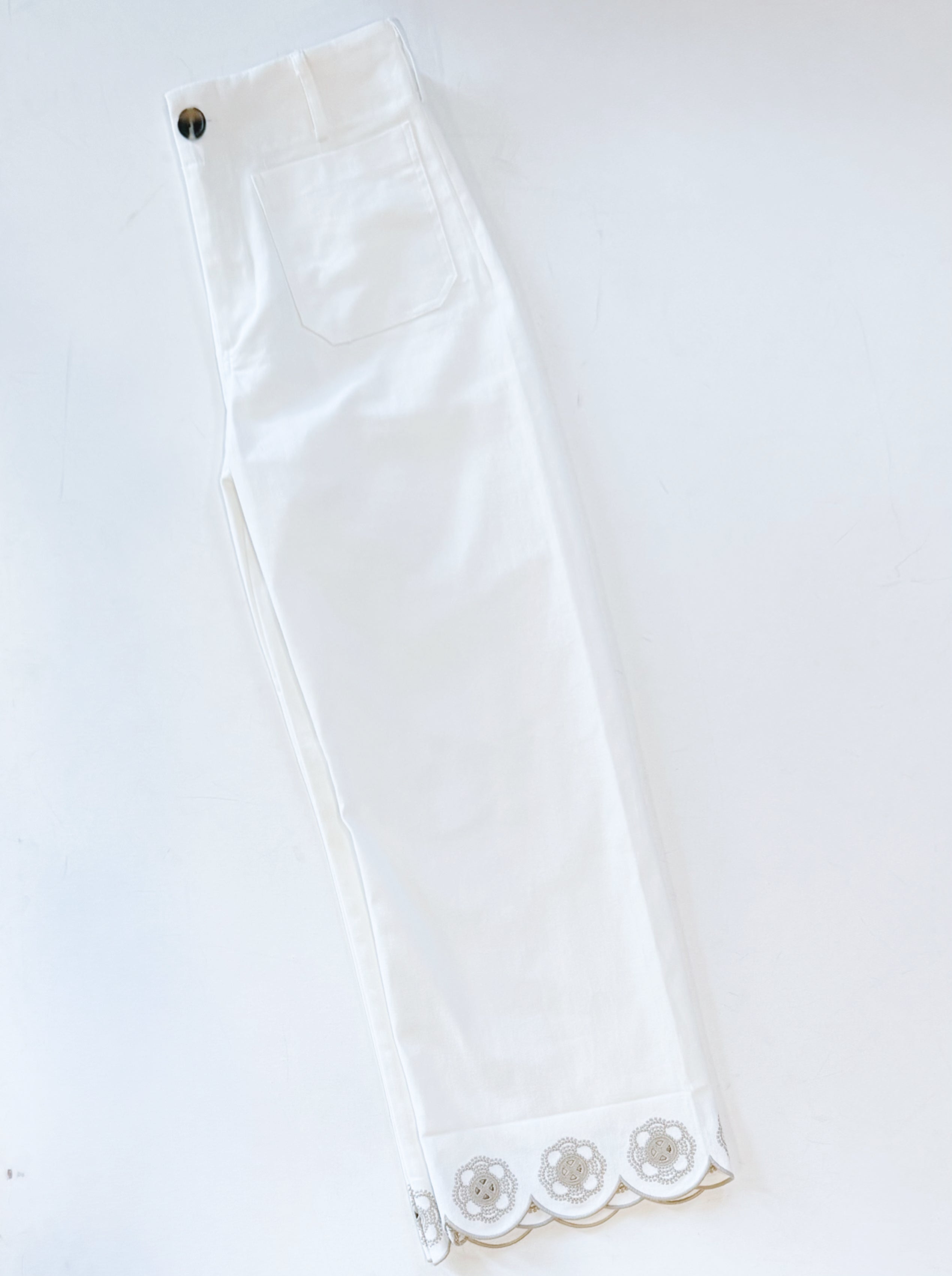 BOCA EMBROIDERED STRETCH DENIM