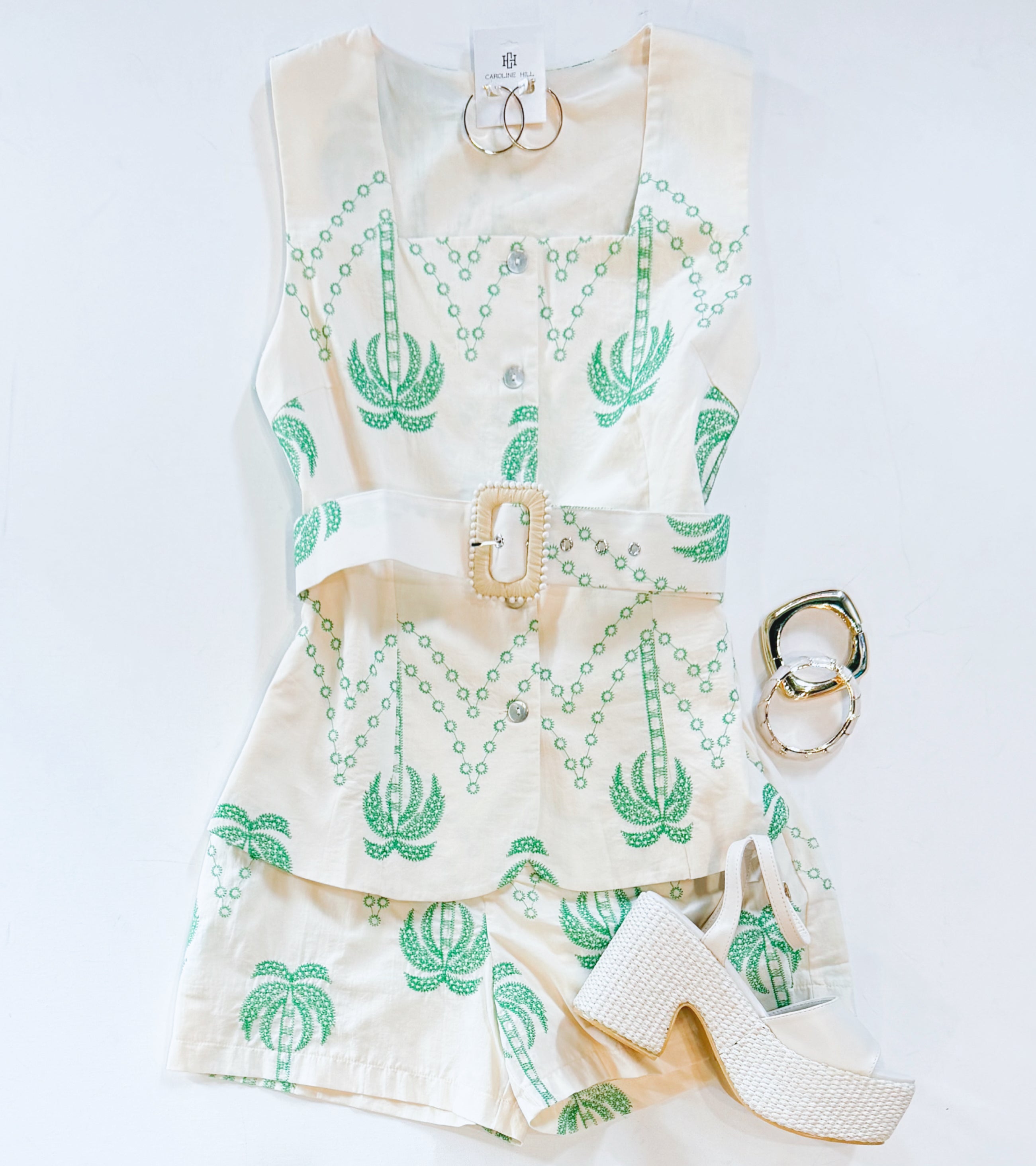 KEY WEST BELTED SET