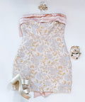GOLDIE STRAPLESS EVENT DRESS