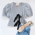 BRIDGET FRONT-TIE TOP