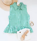 SWEET SUMMERTIME GINGHAM TANK