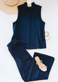 WORKING GIRL MOCK PANT SET