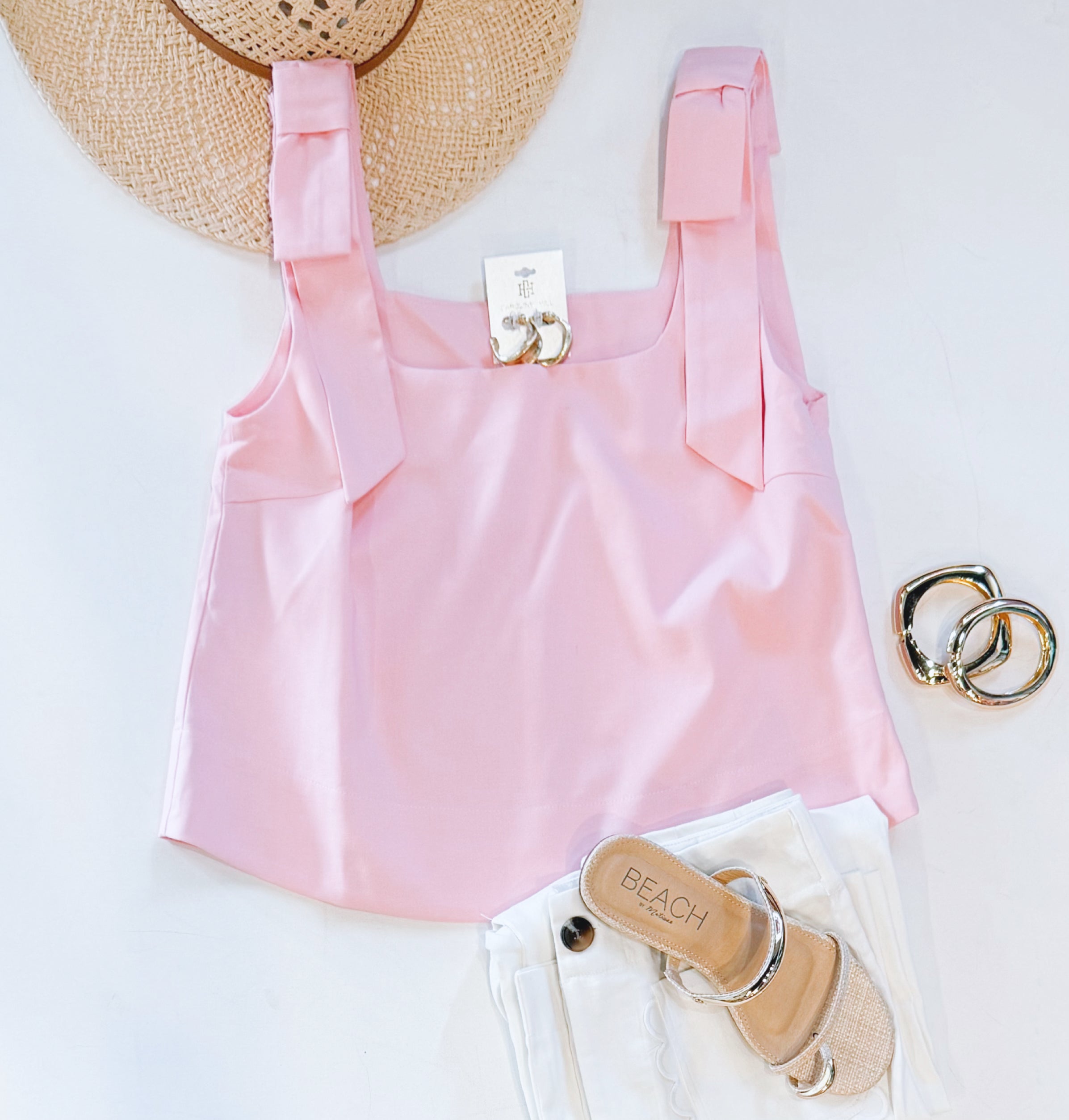 PERFECTLY PINK RIBBONS TANK