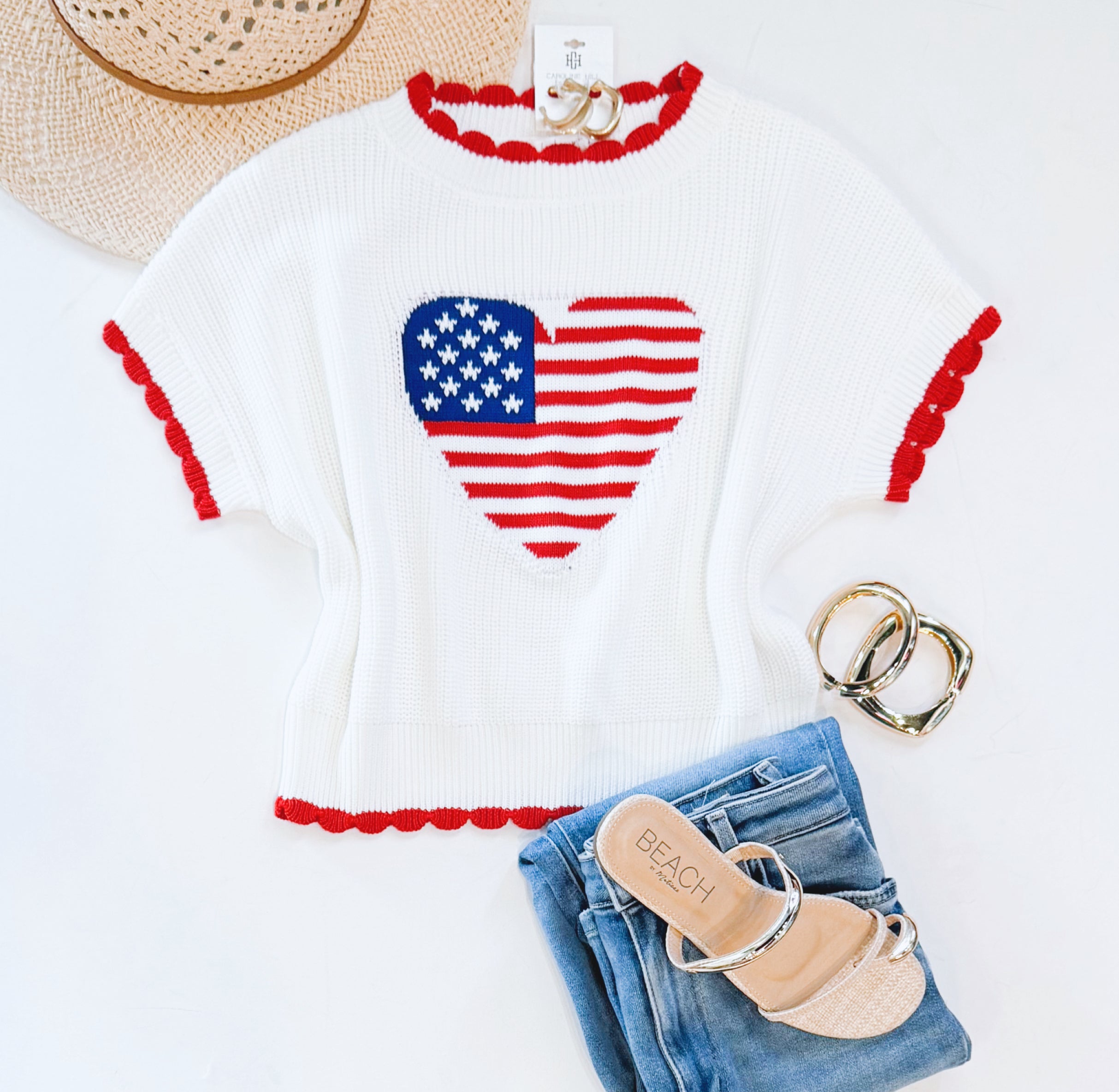 FREEDOM SCALLOP KNIT
