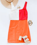 SUNSET SHIFT DRESS
