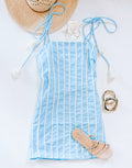 AQUA WATERS TASSEL DRESS