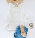 BEACH BUM CROCHET TANK