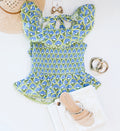 VIOLET BLOOMS TIEBACK TANK