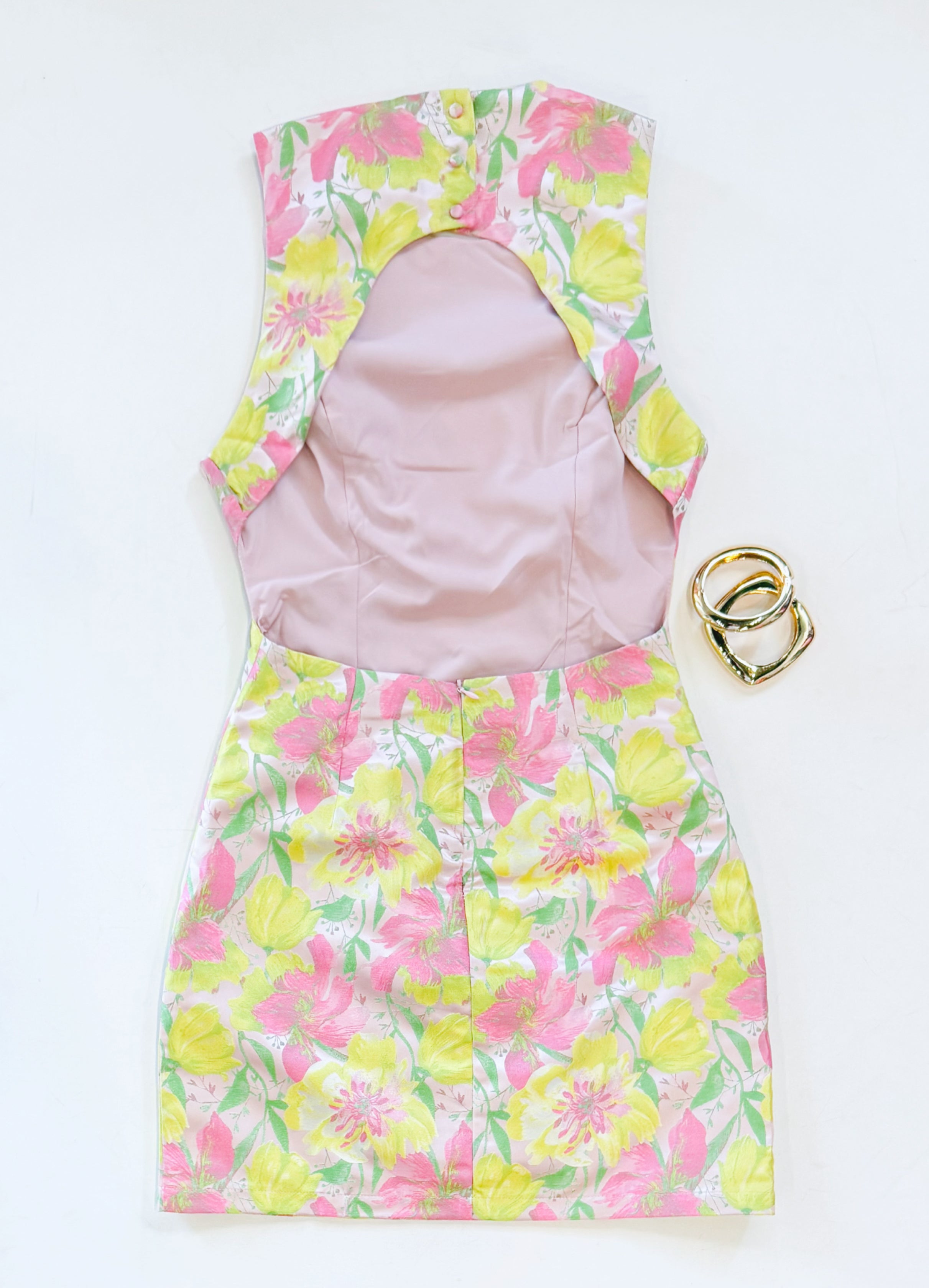 TROPICAL BOUQUET EVENT DRESS
