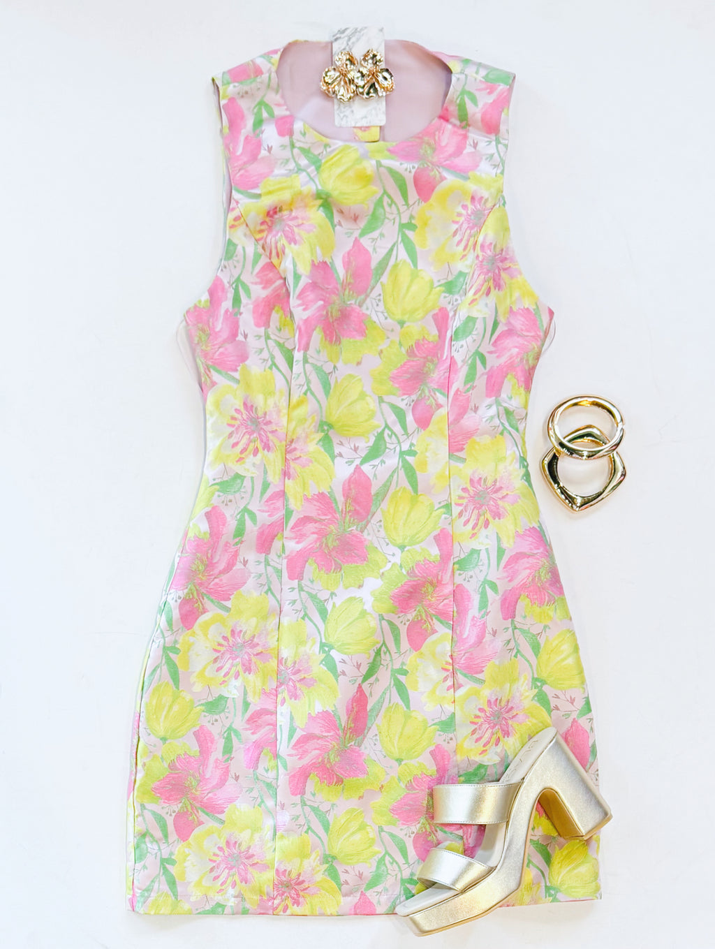 TROPICAL BOUQUET EVENT DRESS