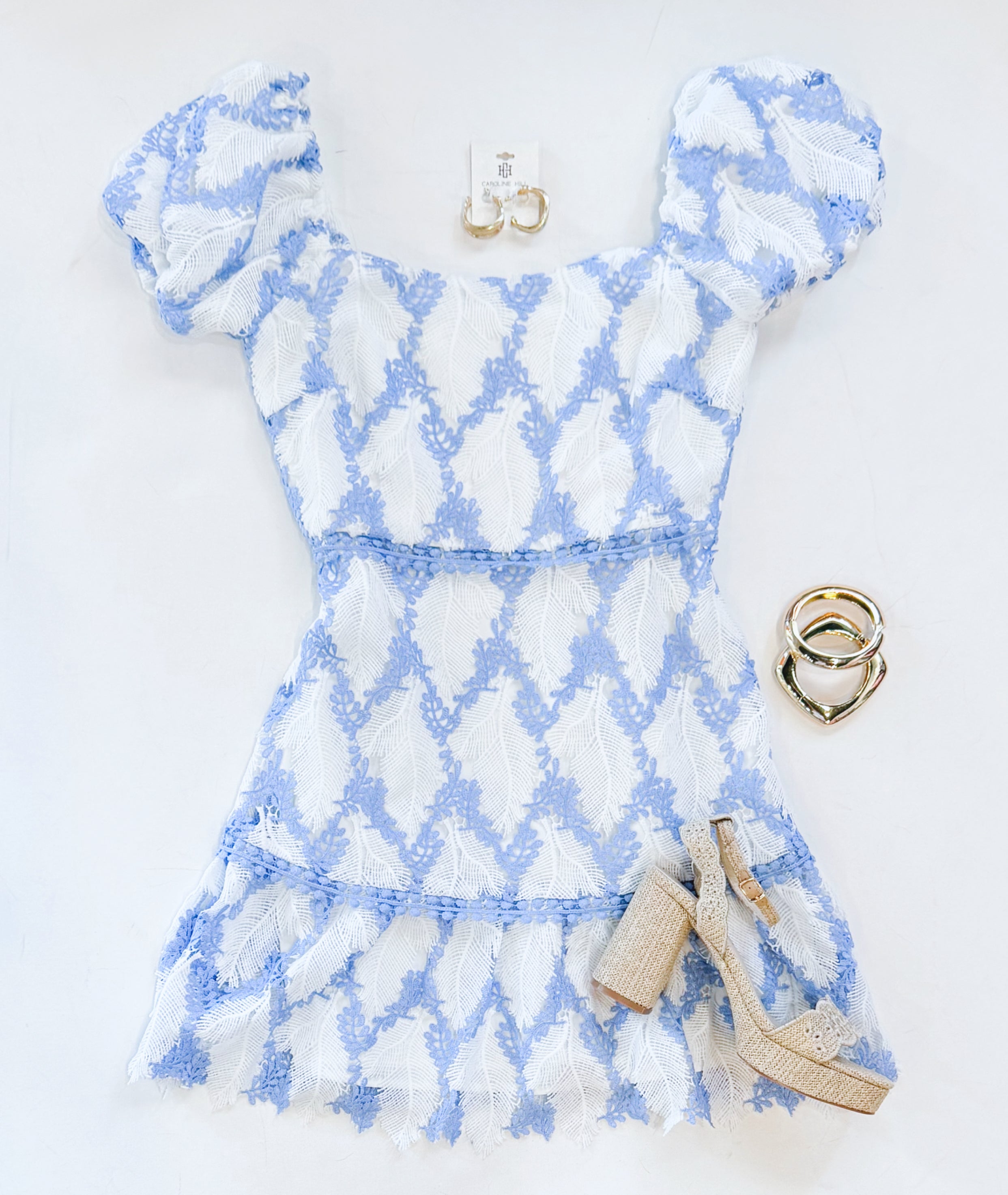 LIGHT AS A FEATHER LACE DRESS