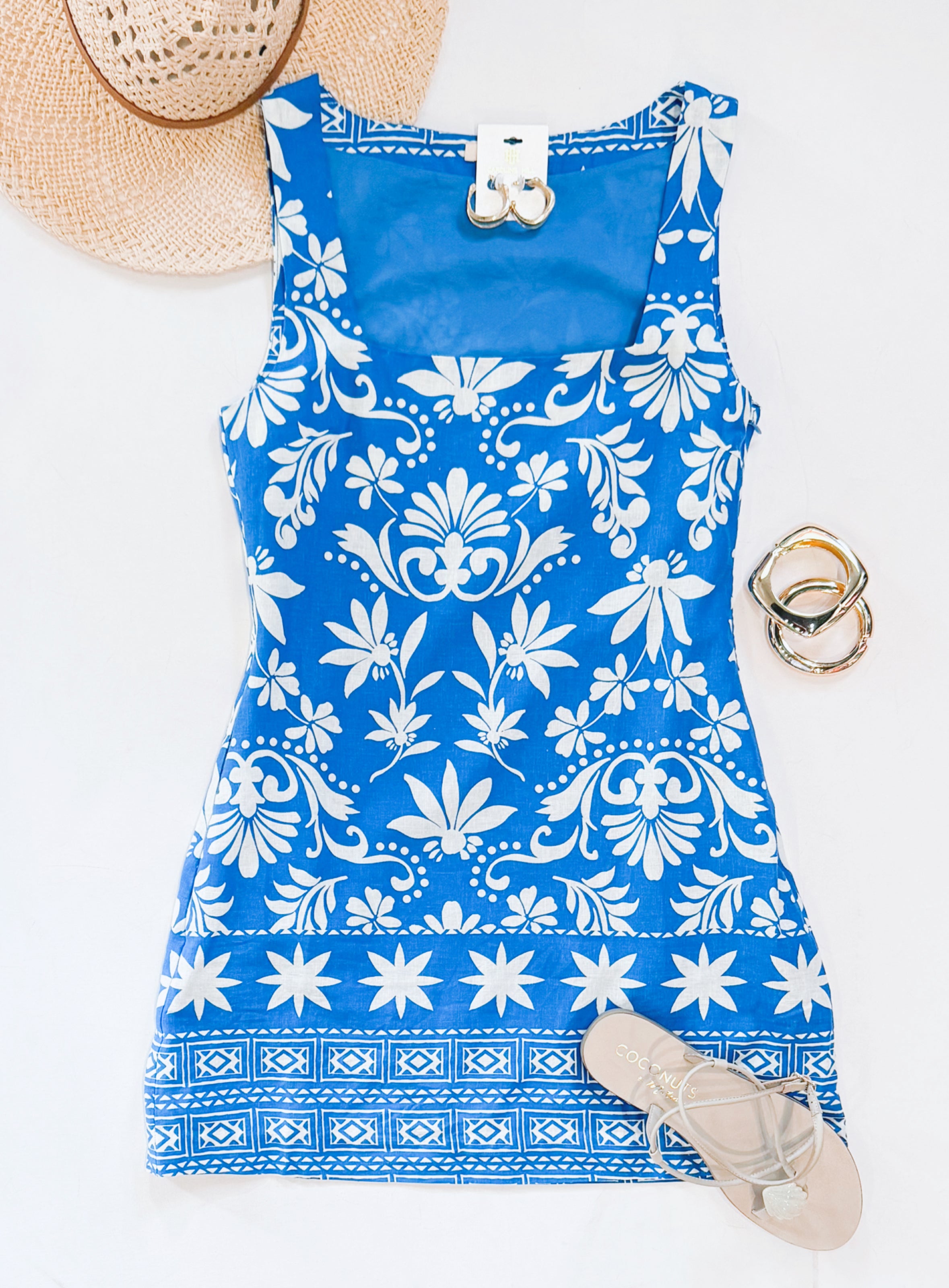 LUAU SHIFT DRESS