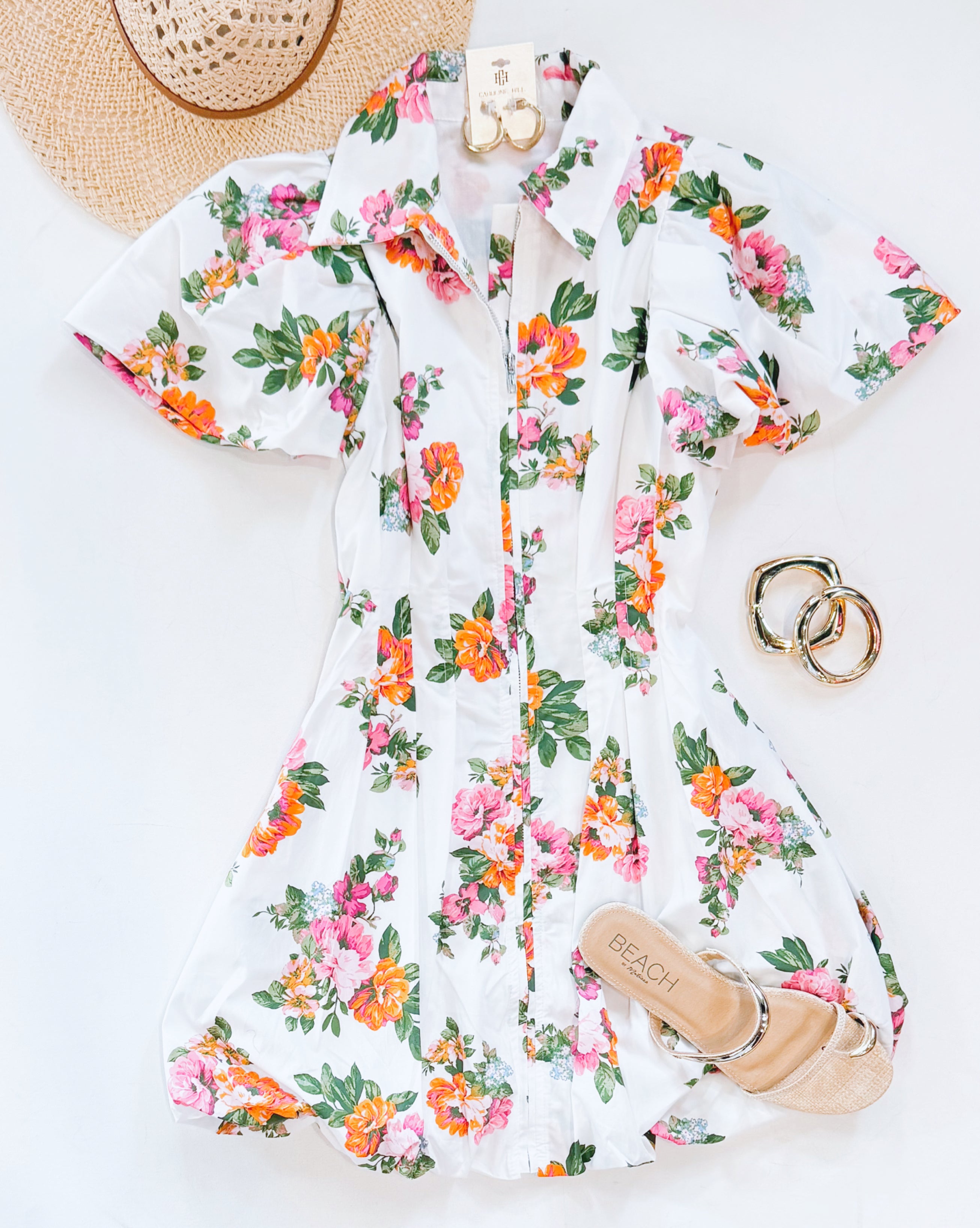 FLATTER ME GARDEN DRESS